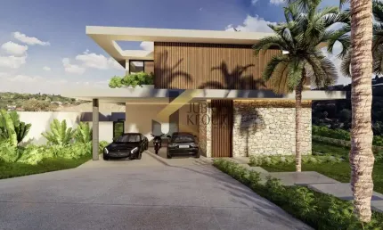 Casa em condomínio à venda em Sousas - Campinas, com 5 suítes (1 máster), lazer comum e garagem para 5 carros.