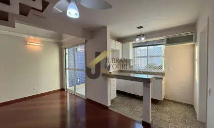 Apartamento duplex para aluguel no   Cambuí -Campinas.  Conceito de LOFT ,  com 1 suíte com armário e garagem.