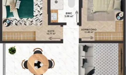 Apartamento com 2 quartos à venda na Rua Fernandes Francisco Coutinho, --, Canasvieiras, Florianópolis