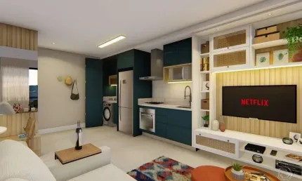 Apartamento com 1 quarto à venda na Rua Padre Lourenço Rodrigues de Andrade, --, Santo Antônio de Lisboa, Florianópolis
