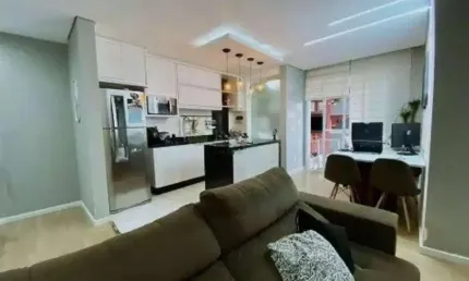 Apto de 64m² com 2 dorm. no Jardim Cidade de Florianópolis