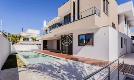 Casa em condomínio fechado com 6 quartos à venda na Avenida dos Búzios, --, Jurerê Internacional, Florianópolis, 899 m2 por R$ 11.900.000