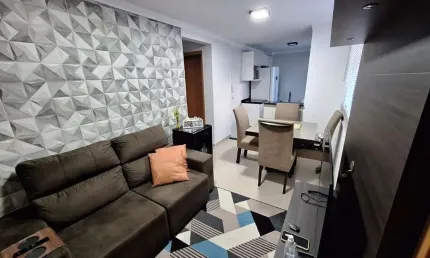 Apartamento de 45m² com 2 dormitórios no bairro Bela Vista