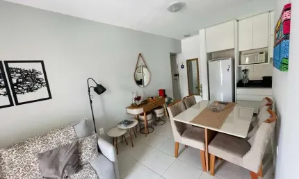 Apartamento com 2 quartos sendo 1 suíte em Canasvieiras