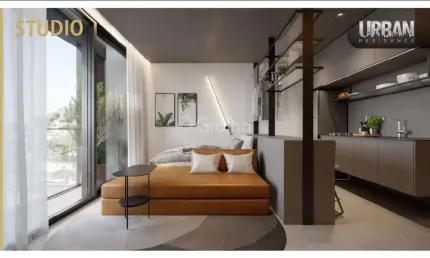 Estúdio de 46,51m² com 1 quarto e 1 vaga de garagem no Centro