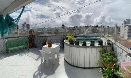 Cobertura Duplex com 3 quartos sendo 1 suíte no Jardim Atlântico