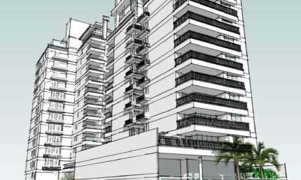 Apartamento de 122,62m² com 3 suítes no Centro de Florianópolis