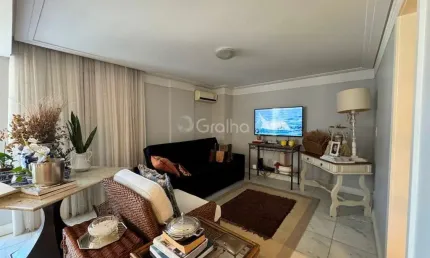 Apartamento de 119m² com 2 quartos sendo 1 suíte no centro