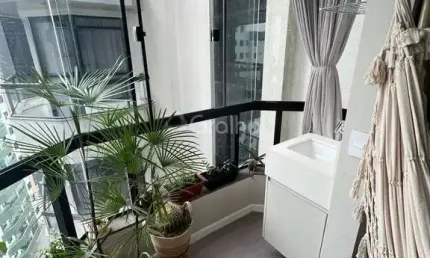 Apartamento com 1 quarto e 44m² privativos no centro de florianópolis