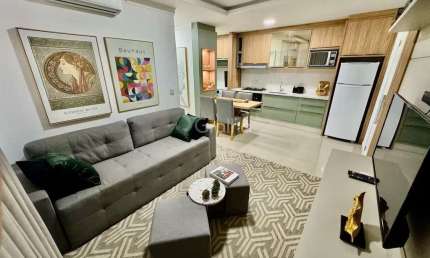Apartamento de 56,21m² com 1 quarto nos Ingleses do Rio Vermelho