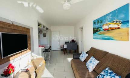 Apartamento com 2 quartos, 1 suíte e 65m² privativos em Canasvieiras, Florianópolis