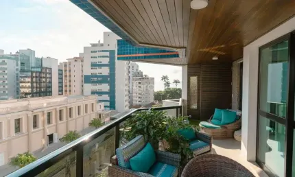 Apartamento de 215 m² com 3 quartos sendo 1 suíte no centro