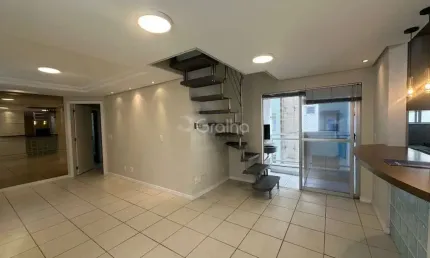 Cobertura Duplex de 197m² com 2 quartos sendo 1 suíte no Centro