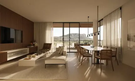 Apartamento 3 suítes com 2 vagas + hobby box Pedra Branca 153m2