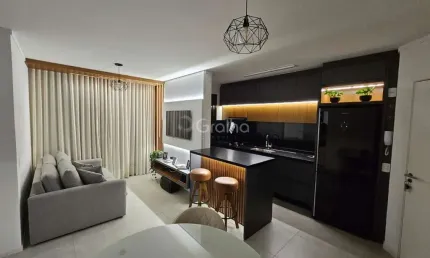 Apartamento com 2 quartos, sendo 1 suíte com vista mar no bairro areias, são josé