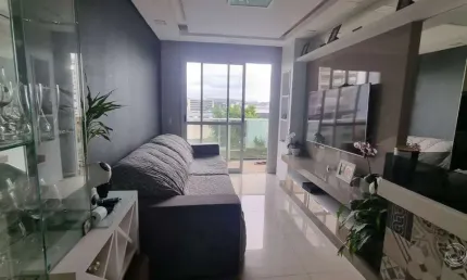 Apartamento com 93.74m² com 3 quartos sendo 1 suíte no bairro pedra branca