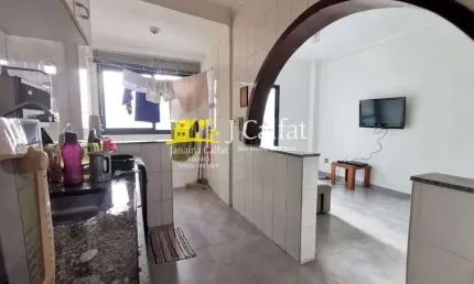 Apartamento com 1 dorm, Canto do Forte, Praia Grande - R$ 235 mil, Cod: 2443