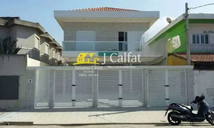Sobrado de condomínio com 2 quartos, tude bastos, praia grande - r$ 420 mil, cod: 4533