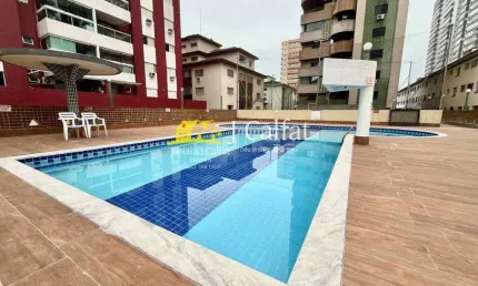 Apartamento com 1 quarto, canto do forte, praia grande - r$ 380 mil, cod: 5674
