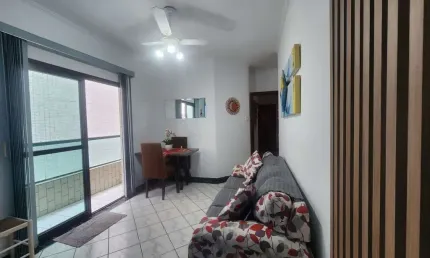 LOUCURA. Excelente apartamento no Jardim Guilhermina, semi mobiliado, de 01 dormitório.