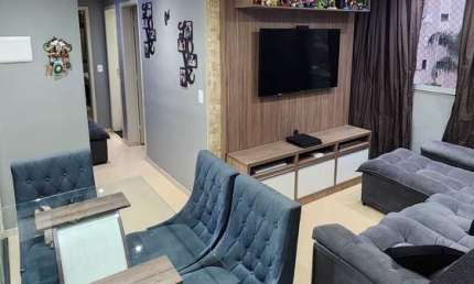 Apartamento com 2 quartos à venda na Rua Coronel João Albuquerque Lins de Barros, Parque São Vicente, Mauá