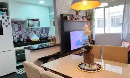 Apartamento com 2 quartos à venda no Parque São Vicente, Mauá 