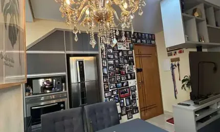 Apartamento cobertura em jardim do estádio, santo andré/sp