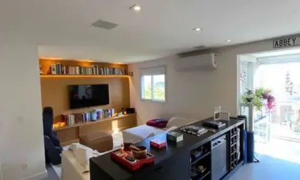 Apartamento com 1 quarto à venda na rua pio xi, --, alto de pinheiros, são paulo, 78 m2 por r$ 1.100.000