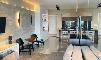 Terrazzo Rio Vermelho 1/4 ,Pé na areia, 60m² com varanda.