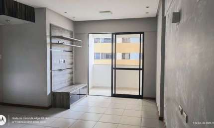 Apartamento Nascente, 3/4, 1 Suíte, 2 Vagas, Mansão Iguatemi Ville no bairro STIEP, localizado na cidade de Salvador / BA, ponto de referência Horto Salvador Garden