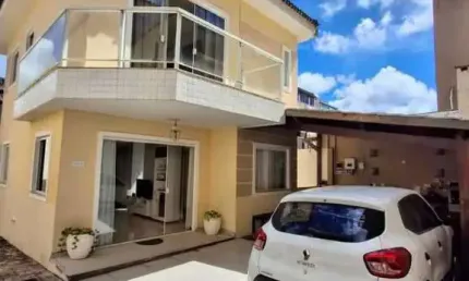 Casa Duplex, Energia Solar, 4/4, 3 Suítes, 2 vagas, Condomínio, Ipitanga, Lauro de Freitas / BA, ponto de referência Divisa Ipitanga/Vilas do Atlântico