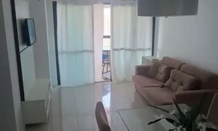 Apartamento 1/4 à Venda no Condomínio Manhattan – Andar Alto – Patamares, Salvador-BA