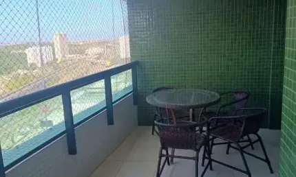 Apartamento 1/4 à Venda no Condomínio Manhattan – Andar Alto – Patamares, Salvador-BA