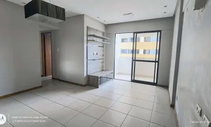 Apartamento Nascente, 3/4, 1 Suíte, 2 Vagas, Mansão Iguatemi Ville no bairro STIEP, localizado na cidade de Salvador / BA, ponto de referência Horto Salvador Garden