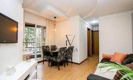 Apartamento com 3 dormitórios à venda por R$ 448.000,00 - Novo Mundo - Curitiba/PR