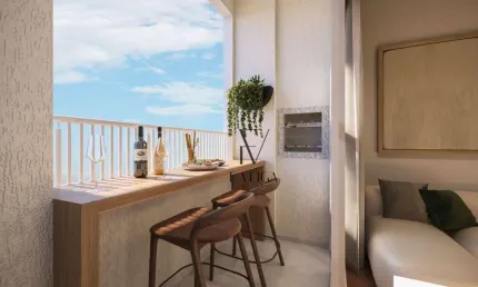 Apartamento com 2 dormitórios à venda, 36 m² por R$ 306.980,00 - Pinheirinho - Curitiba/PR