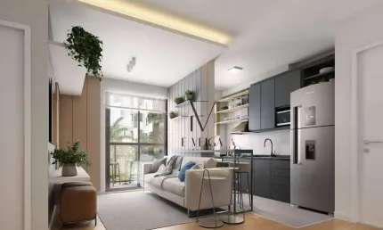 Apartamento com 2 dormitórios à venda, 47 m² por R$ 499.000,00 - Hauer - Curitiba/PR