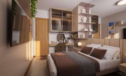 Apartamento com 2 dormitórios à venda, 41 m² por R$ 297.990,00 - Pinheirinho - Curitiba/PR