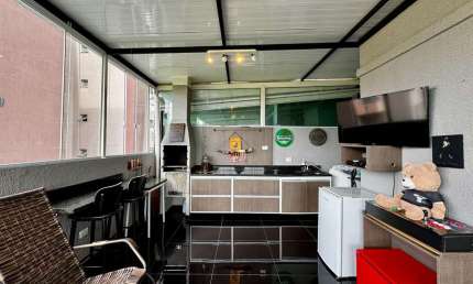 Apartamento Duplex com 2 dormitórios à venda, 107 m² por R$ 375.000,00 - Capão Raso - Curitiba/PR
