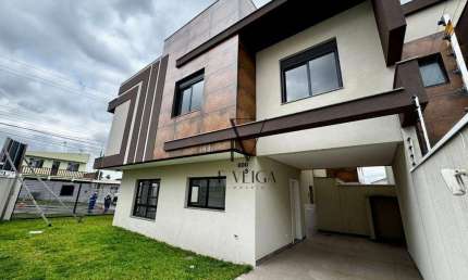 Sobrado com 3 dormitórios à venda, 140 m² por R$ 939.000,00 - Capão Raso - Curitiba/PR