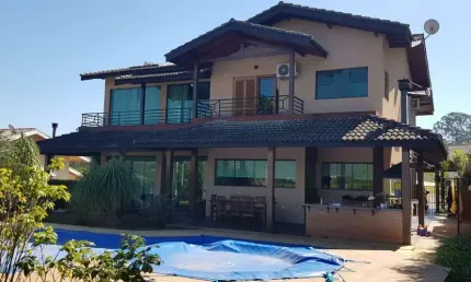 Casa em condomínio fechado com 3 quartos à venda na Alameda Bem Te Vi, 80, Condomínio Serra da Estrela, Atibaia, 388 m2 por R$ 2.100.000