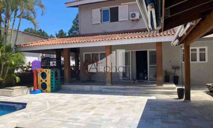 Casa em condomínio fechado com 4 quartos à venda na Alameda Maracatins, 783, Alphaville, Santana de Parnaíba por R$ 3.500.000