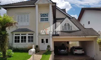 Casa em condomínio fechado com 4 quartos à venda na alameda corvina, 358, alphaville, santana de parnaíba por r$ 3.000.000