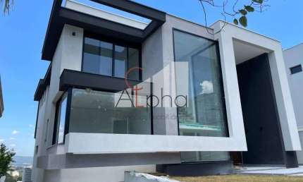 Casa em condomínio fechado com 4 quartos à venda na Alameda das Bauhínias, 597, Tamboré, Santana de Parnaíba por R$ 8.200.000