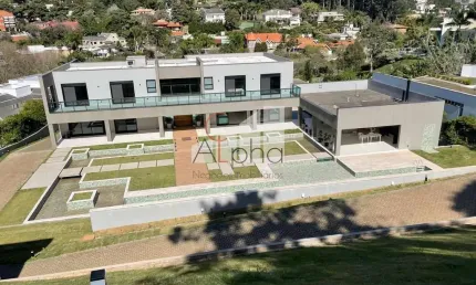 Casa em condomínio fechado com 4 quartos à venda na Barretos, 721, Tamboré, Barueri por R$ 48.000.000