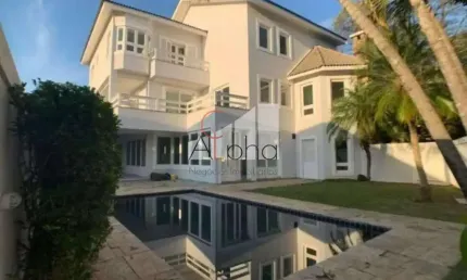 Casa em condomínio fechado com 4 quartos à venda na alameda maracatins, 81, alphaville, santana de parnaíba por r$ 4.200.000