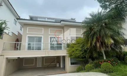 Casa em condomínio fechado com 4 quartos para alugar na mar egeu, 124, alphaville residencial plus, barueri por r$ 20.000