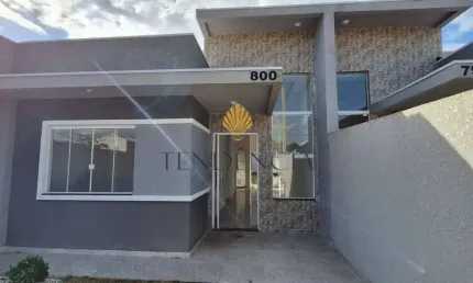 Casa com 3 dormitórios à venda, 64,73 m2 SANTA TEREZINHA, FAZENDA RIO GRANDE - PR