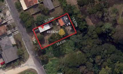 Terreno à venda, 493 m2 por R  900.000,00 - Xaxim - Curitiba PR