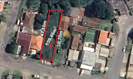 Terreno à venda, 509.46 m2, CIDADE INDUSTRIAL DE CURITIBA, CURITIBA - PR